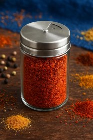 Resim Cam Tuzluk Biberlik 100 Ml Şeffaf Çelik 