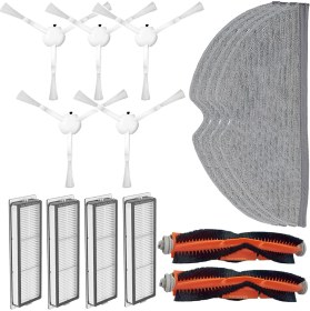 Resim İcanpares Xiaomi Uyumlu Mijia Mop 1c 2c 1t Mi 2pro+ Dreame F9 Robot Süpürge Yenileme Aksesuar ve Bakım Seti 