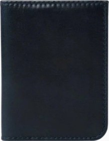 Resim Ryoko Troy Bifold Full Grain Deri Kartlık Lacivert 