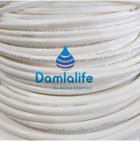 Resim Su Arıtma Hortumu 3/8 10 Mm Filtre Hortumu Nsf Onaylı (5 Metre) 