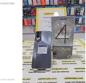 Resim Tecno Pova İkinci El TR | 128 GB 4 GB | Gri 