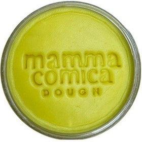 Resim Mammacomica Dough Tekli Doğal Oyun Hamuru - Yellow 130gr 