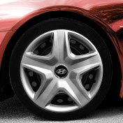 Resim Hyundai Matrix 16 Inç Jant Kapağı Amblemli Gri 4'lü Takım 120 