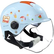 Resim Eternal Luck 3c Sertifikalı Ayarlanabilir Çocuk Kaskı - Bej Açık Mavi 