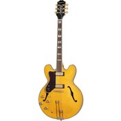 Resim Epiphone Sheraton Frequensator Semi-Hollowbody Solak Elektro Gitar (Natural) 