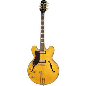 Resim Epiphone Sheraton Frequensator Semi-Hollowbody Solak Elektro Gitar (Natural) 