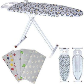 Resim Iki Adet Yanmaz Kumaş Ütü Masası Örtüsü, Lastiksiz ve Şık Tasarım 