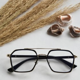 Resim LOOKUP Kare Mavi Işık Korumalı Unisex Gözlük Siyah Çerçeve 