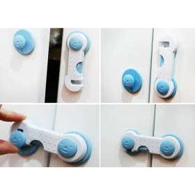 Resim LTG Nova Çocuk Koruma Kilidi - Geçmeli 2 Adet Dolap Kilidi 