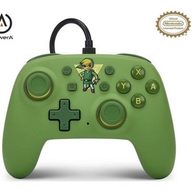Resim Nintendo Switch Kablolu Nano Oyun Kolu Lisanslı Toon Link Edition 