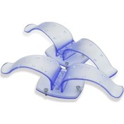 Resim Araç Bagaj Çeşmesi Tutucu, Plastik Material, 2 Adet Set, Kolay Kurulum, Su Geçirmez Tutanak Kristal Desen 