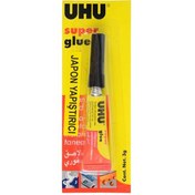 Resim Uhu Japon Yapıştırıcı Süper Glue Jumbo 3 Gr 12 Li Kartela UHU42400 