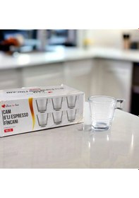 Resim Glass In Love Espresso Fincanı 6lı 90cc 3m30000-1 