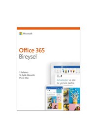 Resim Microsoft Office 365 Bireysel Türkçe Ofis Yazılımı 