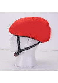 Resim Novahub Turuncu Yansıtıcı Kask Toz Geçirmez Kapak Su Geçirmez Aşınmaya Dayanıklı Düz Renk Bisiklet Kask Kapağı Bisiklet Ekipmanları Turuncu Turuncu 