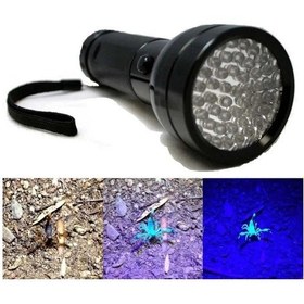 Resim Dongjing Alüminyum 395nm Led Uv El Feneri Torch Ultra Violet Siyah 