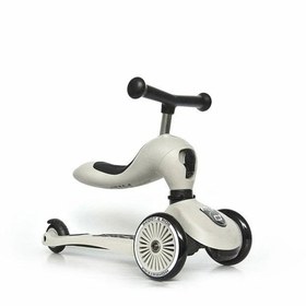 Resim Scoot and Ride Highwaykick 1 Oturaklı Çocuk Scooter Açık Gri 160629-96268 