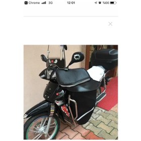 Resim Falcon Motosiklet Cg Cup Kışlık Dizlik Diz Örtüsü Vitesli Modeller Için 