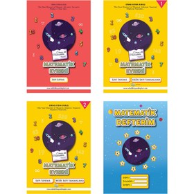 Resim Sayı Sayma, Eksik Sayı Tamamlama 1-2 ve Matematik Defterim: Matematik Evreni Serisi - Bilimsel Temelli Eğitim Seti 