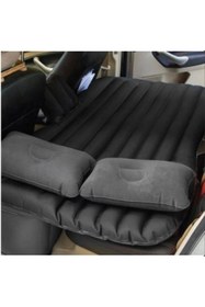 Resim Wintoup Özel Üretim Konforlu Araba Yatağı Outdoor Kamp Piknik Havuz Pompa Hediyeli Araç İçi Şişme Yatak Seti 