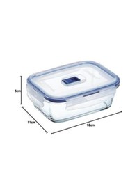 Resim Luminarc Pure Box Active Saklama Kabı Dikdötgen 820cc Şeffaf 