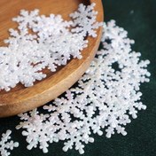 Resim 120/240 adet, Kar Tanesi Tasarımlı Serpilmiş Çiçekler, Masaüstü Süsleme Serpilmiş Çiçekler, Parti Süsleme Malzemeleri, Noel Süsleme Malzemeleri, Kış Süsleme Malzemeleri 