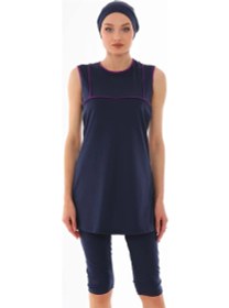 Resim Norvell Tesettür Mayo-23982 Lacivert 