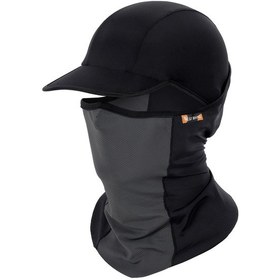 Resim Butu West Bıkıng 3'ü 1 Arada Yaz Uv Koruma Kapağı Boyun Körüğü Gri - Siyah 