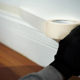 Resim Dalpak Ambalaj Maskeleme Bandı Kağıt Bant (Bej) 48 x 35 Metre 2'li Paket 