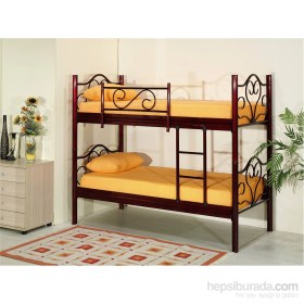 Resim Metalia Gm606 Ranza + Yatak Takımı Bordo 