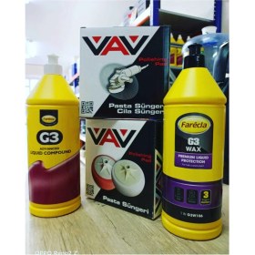 Resim Farecla G3 Pasta 1lt. G3 Wax 1lt. Pasta Süngeri Cila Süngeri 