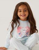 Resim Marks & Spencer Saf Pamuklu Disney Frozen™ Pijama Takımı (2-10 Yaş) 