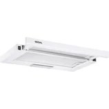 Resim Regal Sürgülü Aspiratör 291 m3/saat Beyaz Renkli Yüksek Emiş Gücü ile Etkili Temizlik 