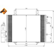 Resim Oris-Crn680016 Kondanser Kangoo 1.9 D/ Dci -1.4 I-1.6 I-1.2 I 98- 515166715 