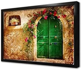 Resim Kapı Çerçeveli Cam Tablo 20x30 cm CA07177 
