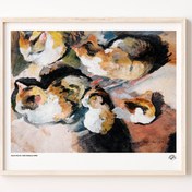 Resim Kedi Çalışması, Poster 