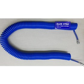 Resim Bluestar Hava Kompresörü Spiral Hava Hortumu 15 Metre 8mm 