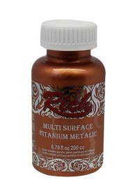 Resim Rich Multi Surface Titanium Metalik Boya 200 Cc. 2534 Bakır 