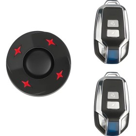 Resim Decisive Bisiklet Alarmı Arka Lambası USB Şarj Bisiklet Işığı Akıllı Fren Algılama Uzaktan Kumanda Bisiklet Alarmı Kuyruk Lambası Iki Uzaktan Kumanda ile (Yurt Dışından) 