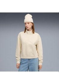 Resim Puma Class Half-zip Crew Kadın Yetişkin Sweatshirt Mavi 