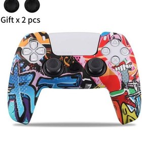 Resim Silikon Koruyucu Kapak Cilt İçin Playstation 5 İçin Ps5 Denetleyici Kapağı Octopus 