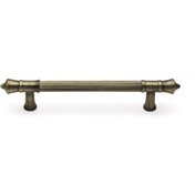 Resim System Antik Saten Mat 128 mm Çekme Mobilya Kulpu (SY4675 0128 ABM-ABM) 