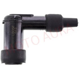 Resim NGK BUJİ BAŞLIĞI LB05F 90 DERECE 5OHM 10MM-12MM SU GEÇİRMEZ SİYAH 