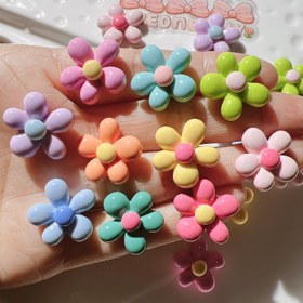 Resim 10 Adet Çok Renkli Çiçekli Buzdolabı Mıknatısları | ABS Malzeme | Parlak Bitiş | Mutfak ve Yemek Dekoru İçin İdeal | Mükemmel Tatil Hediyesi | Canlı Pastel Renkler, Dekoratif Mıknatıslar | Canlı Dekor | Renkli Mıknatıslar, Buzdolabı için Mıknatıslar 