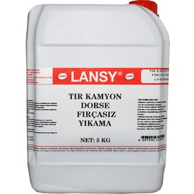 Resim Tır Kamyon Dorse Fırçasız Yıkama 5 Kg 1/60 Konsantre 