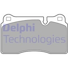 Resim DELPHI LP2009 Fren Balatasi On (Landrover: Range Rover III 05-/ Range Rover Sport 2.7Tdv6 ) (18-19 Jant) SFP500045 SFP500070 (WH582882) 