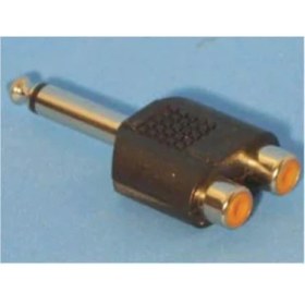 Resim Uptech KJ76 6,3 Mono Erkek Rca Dd Çevirici Çiftli Jak 