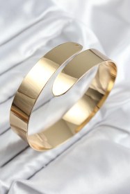 Resim Pirinç Sarmal Model Gold Renk Pazu Bileklik Diğer 