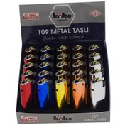Resim Erzisepet Çakmak Erzi 109 Metal Taşlı Klasik Çakmak 25'Li 