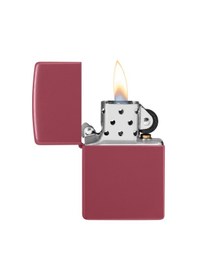 Resim Zippo Classic Red Brick Matte Dizayn Çakmak Kırmızı 